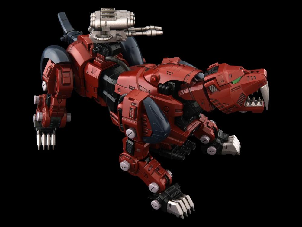 Zoids Realize Model RMZ-015 Saber Tiger Raven Special Tiger Type 1/100 Scale Model Kit Gallery Image 17