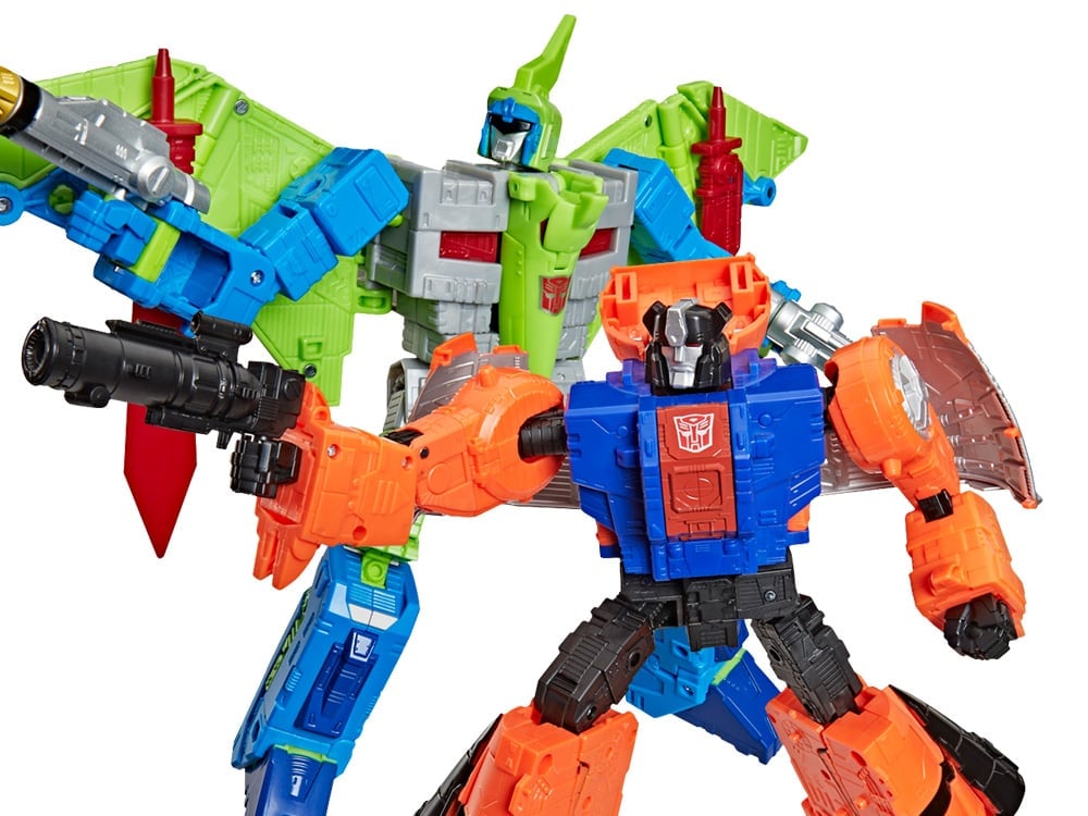Transformers: Age of the Primes Generations Selects Leader Class G2 Dinobot Swoop & G2 Dinobot Sludge Action Figure Two-Pack Gallery Image 1