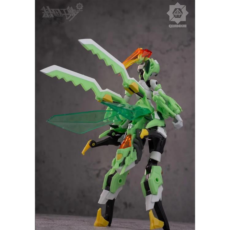 Gene Interference Series QK-TL-001 Mantis Armor Suit Mantis Girl 1/12 Scale Model Kit Gallery Image 5
