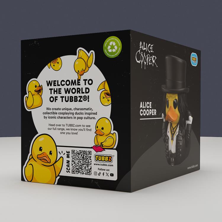 Alice Cooper TUBBZ Alice Cooper Cosplaying Duck (Boxed Edition) Gallery Image 8