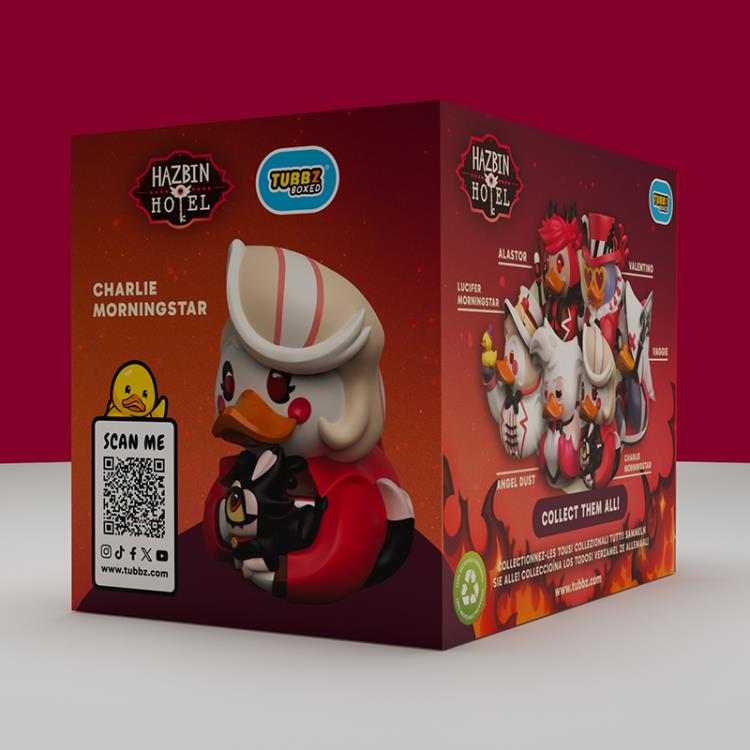 Hazbin Hotel TUBBZ Charlie Morningstar Cosplaying Duck (Boxed Edition) Gallery Image 9
