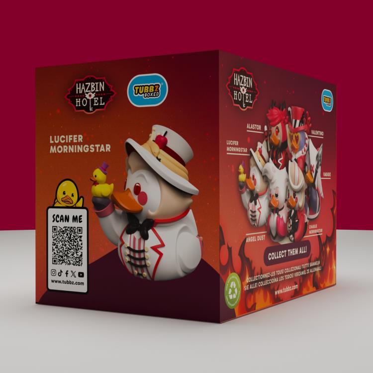 Hazbin Hotel TUBBZ Lucifer Morningstar Cosplaying Duck (Boxed Edition) Gallery Image 9