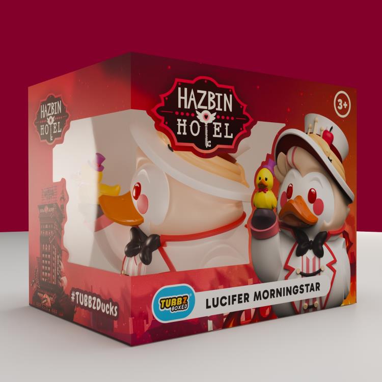 Hazbin Hotel TUBBZ Lucifer Morningstar Cosplaying Duck (Boxed Edition) Gallery Image 8