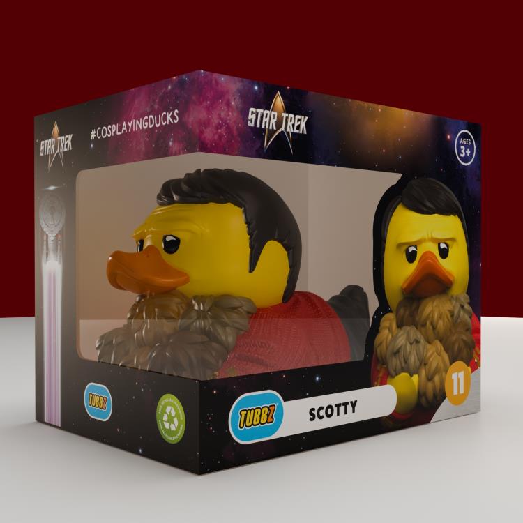 Star Trek TUBBZ Scotty Cosplaying Duck (Boxed Edition) Gallery Image 8