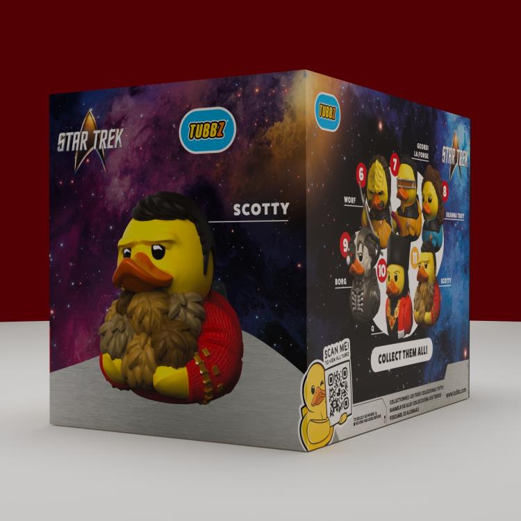 Star Trek TUBBZ Scotty Cosplaying Duck (Boxed Edition) Gallery Image 9