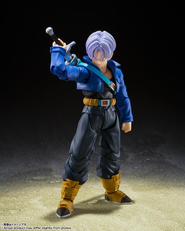 Dragon Ball Z S.H.Figuarts Super Saiyan Trunks (Boy from the Future) Action Figure (Reissue) Gallery Image 3