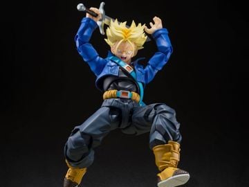 SHFiguarts Dragon ball Z Super Saiyan Trunks Approximately 140mm Made of PVC & A