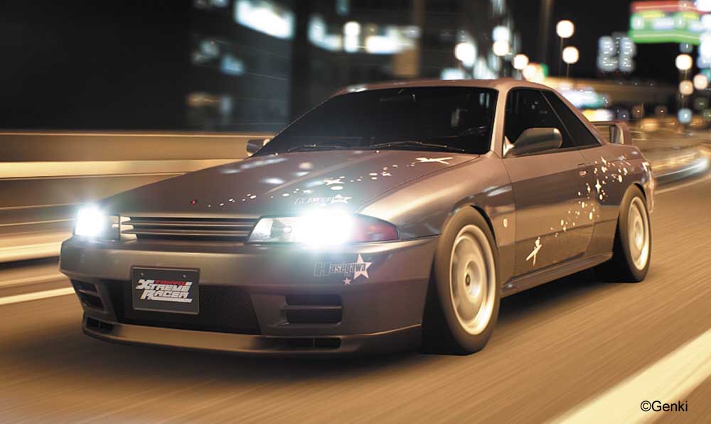 Tokyo Xtreme Racer Nissan Skyline GT-R (BNR32) 1/24 Scale Model Kit Gallery Image 3