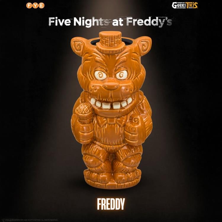 Five Nights at Freddy's Freddy Geeki Tikis Mug Gallery Image 4