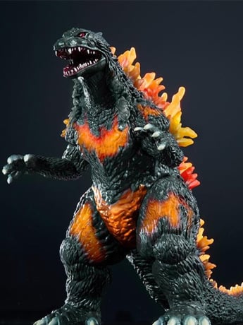 Godzilla 2000: Millennium (1999) Movie Monsters Series Burning Godzilla Gallery Image 2