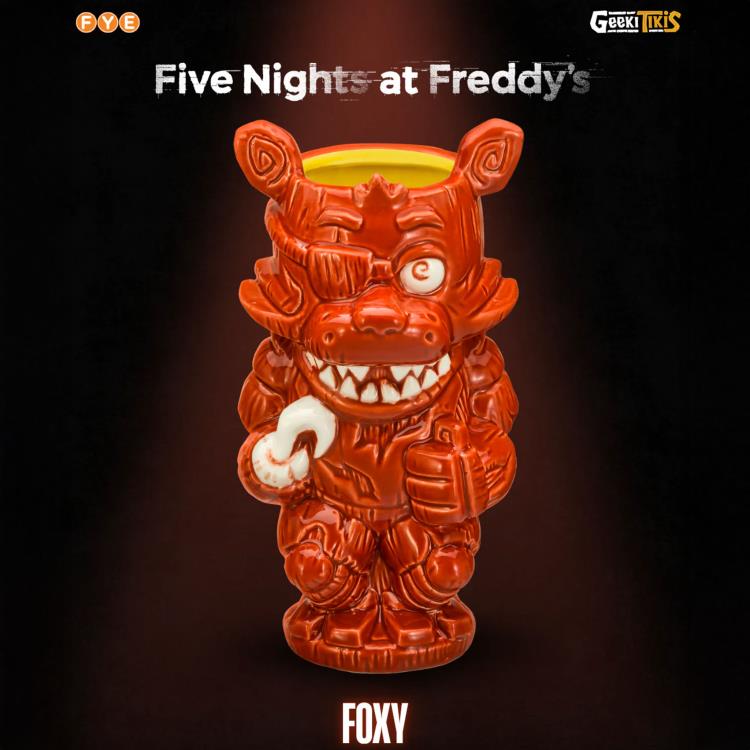 Five Nights at Freddy's Foxy Geeki Tikis Mug Gallery Image 4