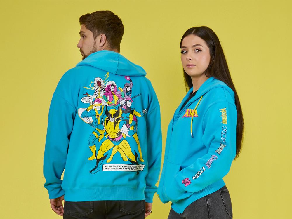 X-Men Retro Hoodie Gallery Image 1