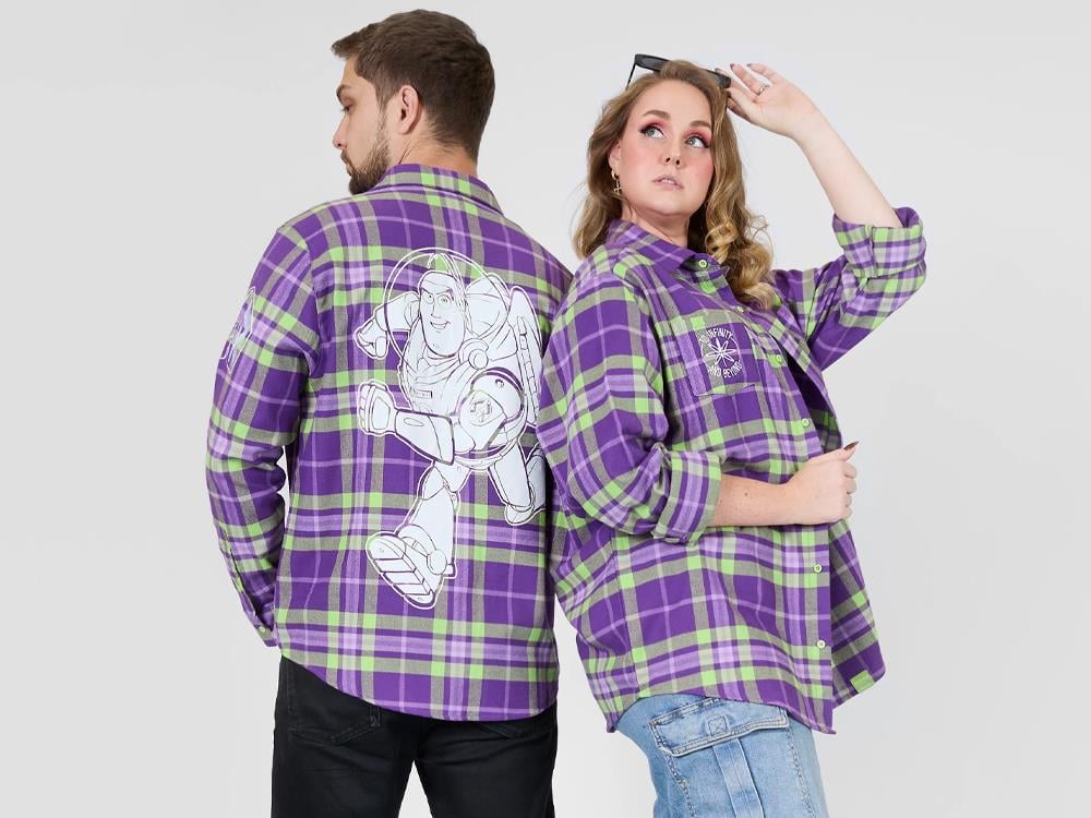 Toy Story Buzz Lightyear Flannel Gallery Image 1