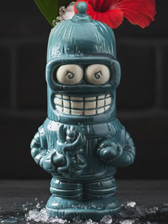 Futurama Bender Geeki Tikis Mug Gallery Image 2