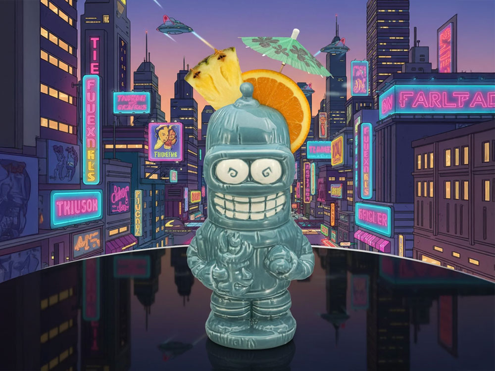 Futurama Bender Geeki Tikis Mug Gallery Image 3