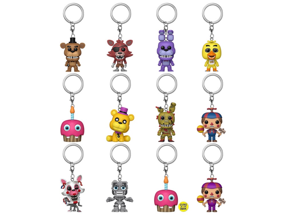 Five Nights At Freddy's Random Pocket Pop! Keychain Gallery Image 1