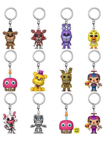 Five Nights At Freddy's Random Pocket Pop! Keychain Gallery Image 2