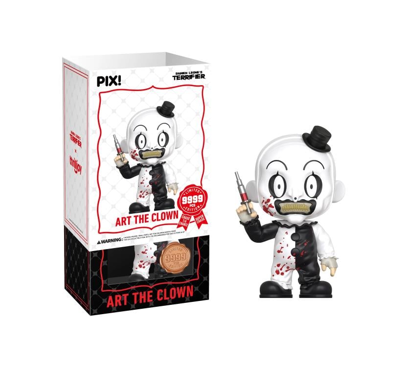 Terrifier PIX! Art the Clown (Syringe) Limited Edition Figure