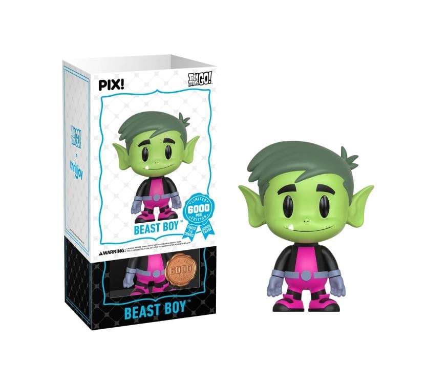 Teen Titans Go! PIX! Beast Boy Limited Edition Figure Gallery Image 3