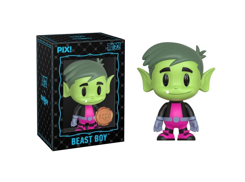 Teen Titans Go! PIX! Beast Boy Limited Edition Figure Gallery Image 4