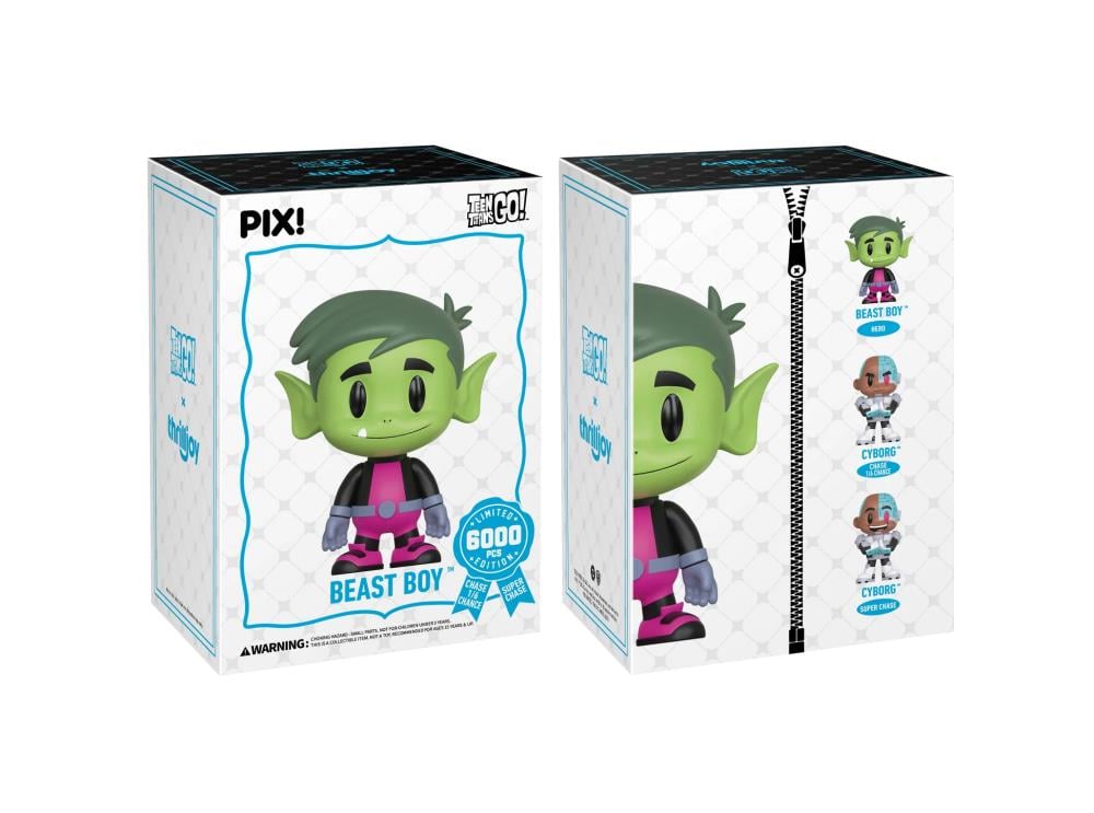 Teen Titans Go! PIX! Beast Boy Limited Edition Figure Gallery Image 9