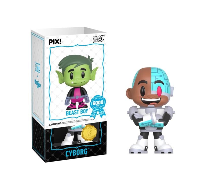 Teen Titans Go! PIX! Beast Boy Limited Edition Figure Gallery Image 5