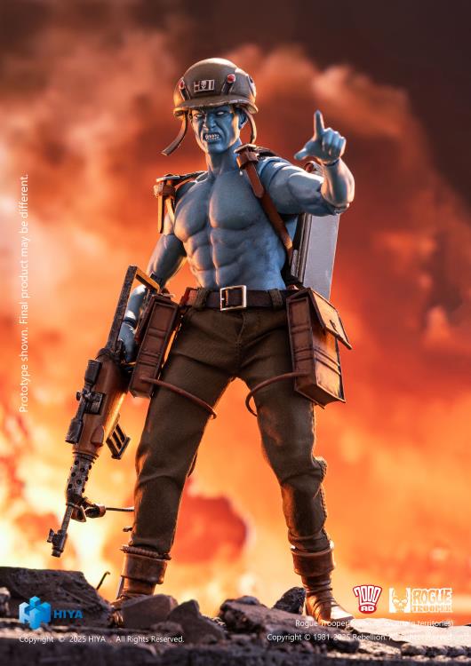 2000 AD Exquisite Super Series Rogue Trooper 1/12 Scale Action Figure Gallery Image 6