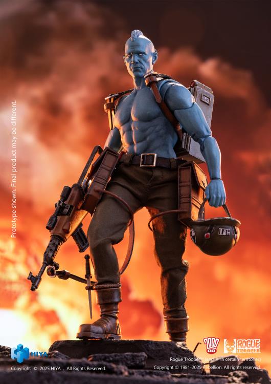 2000 AD Exquisite Super Series Rogue Trooper 1/12 Scale Action Figure Gallery Image 3