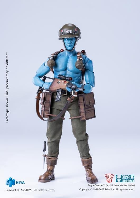 2000 AD Exquisite Super Series Rogue Trooper 1/12 Scale Action Figure Gallery Image 9