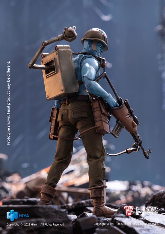 2000 AD Exquisite Super Series Rogue Trooper 1/12 Scale Action Figure Gallery Image 8