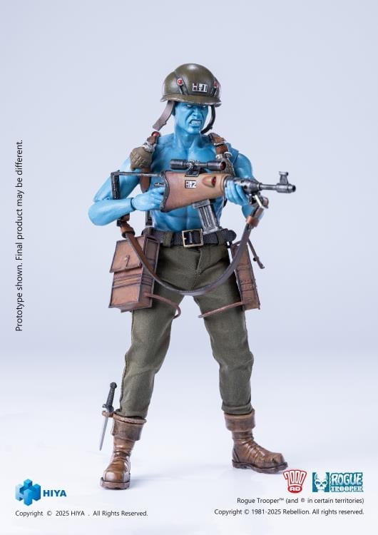 2000 AD Exquisite Super Series Rogue Trooper 1/12 Scale Action Figure Gallery Image 10