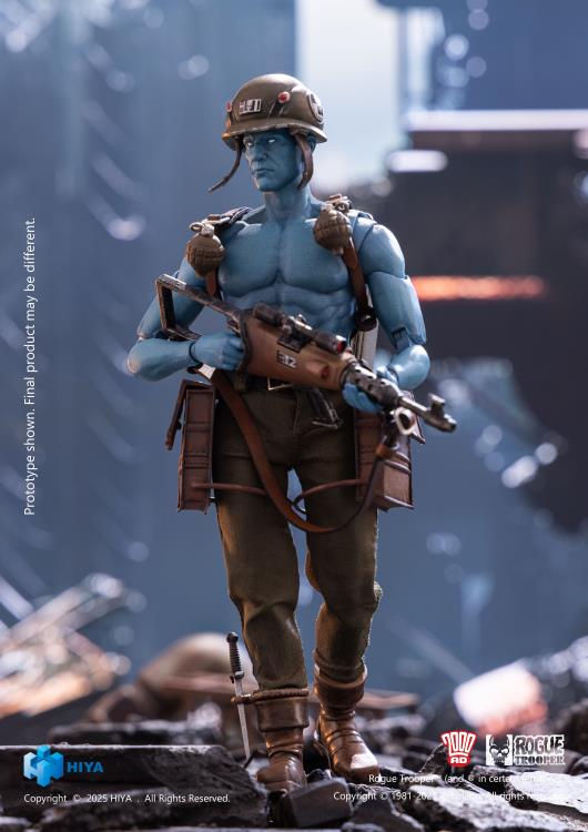 2000 AD Exquisite Super Series Rogue Trooper 1/12 Scale Action Figure Gallery Image 7