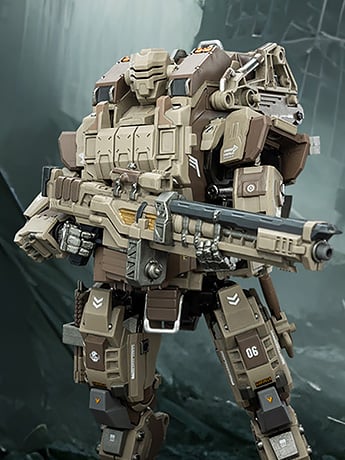 Dark Source APOC Sky Striker Precision Strike Mech 1/25 Scale Action Figure Gallery Image 2