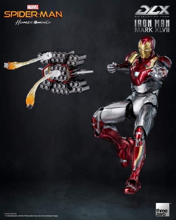 Spider-Man: Homecoming DLX Iron Man Mark 47 1/12 Scale Action Figure Gallery Image 11