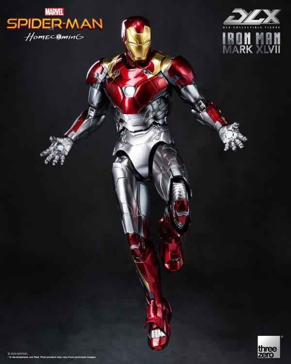 Spider-Man: Homecoming DLX Iron Man Mark 47 1/12 Scale Action Figure Gallery Image 5