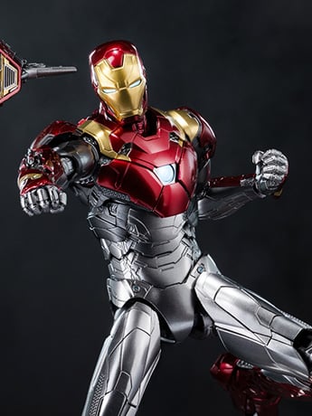 Spider-Man: Homecoming DLX Iron Man Mark 47 1/12 Scale Action Figure Gallery Image 2