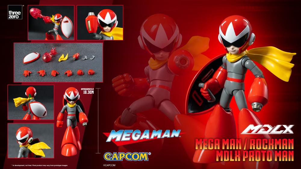 Mega Man MDLX Proto Man 1/12 Scale Action Figure