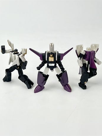 Image of Master Builder MB-26B The Purple Saber Team Mini Robots Three-Pack
