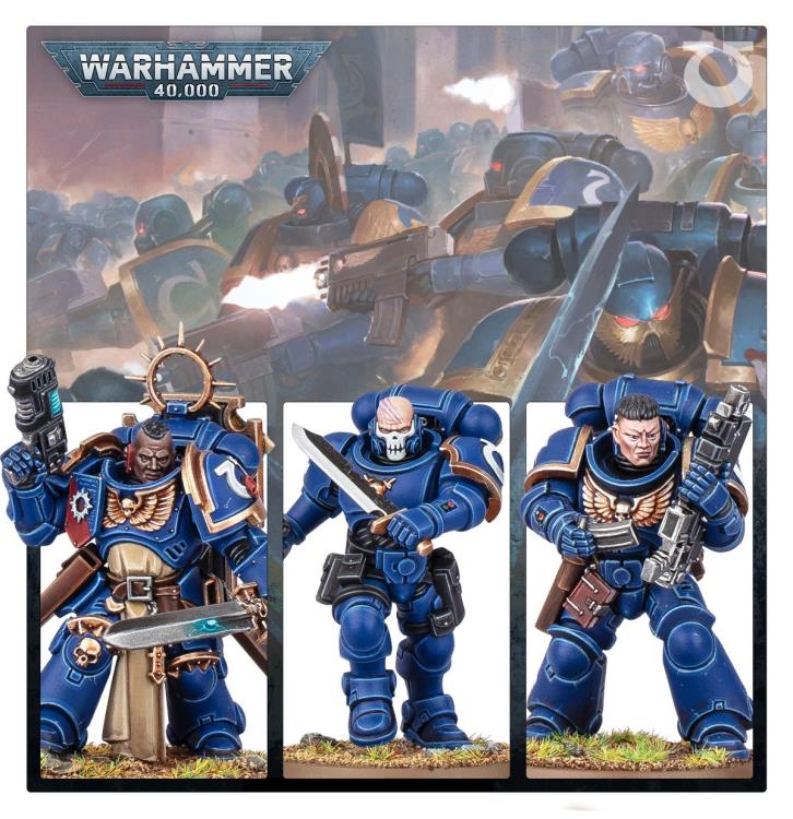 Warhammer 40,000 Ultramarines Combat Patrol Citadel Miniatures Set