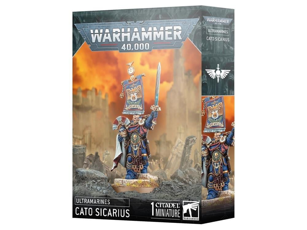 Warhammer 40,000 Ultramarines Cato Sicarius Citadel Miniature Gallery Image 1