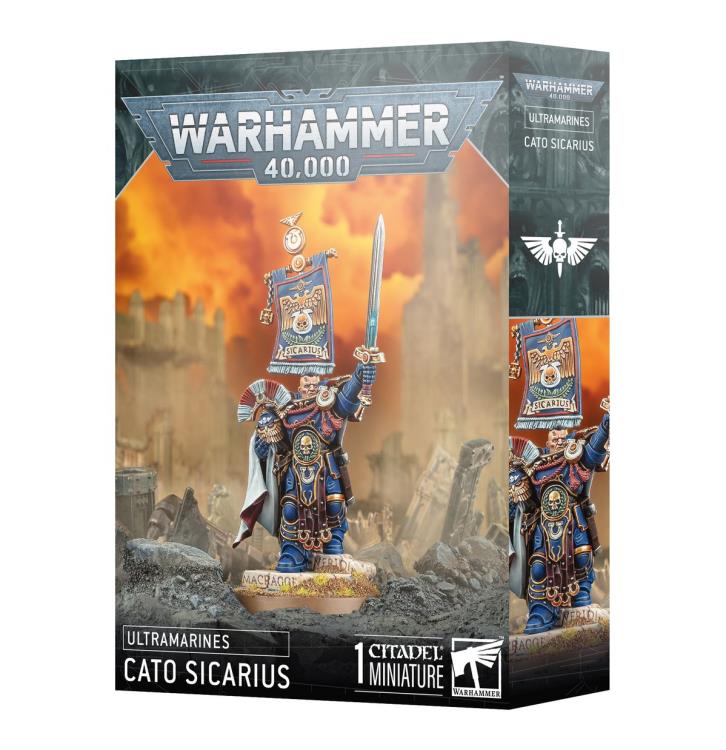 Warhammer 40,000 Ultramarines Cato Sicarius Citadel Miniature Gallery Image 7