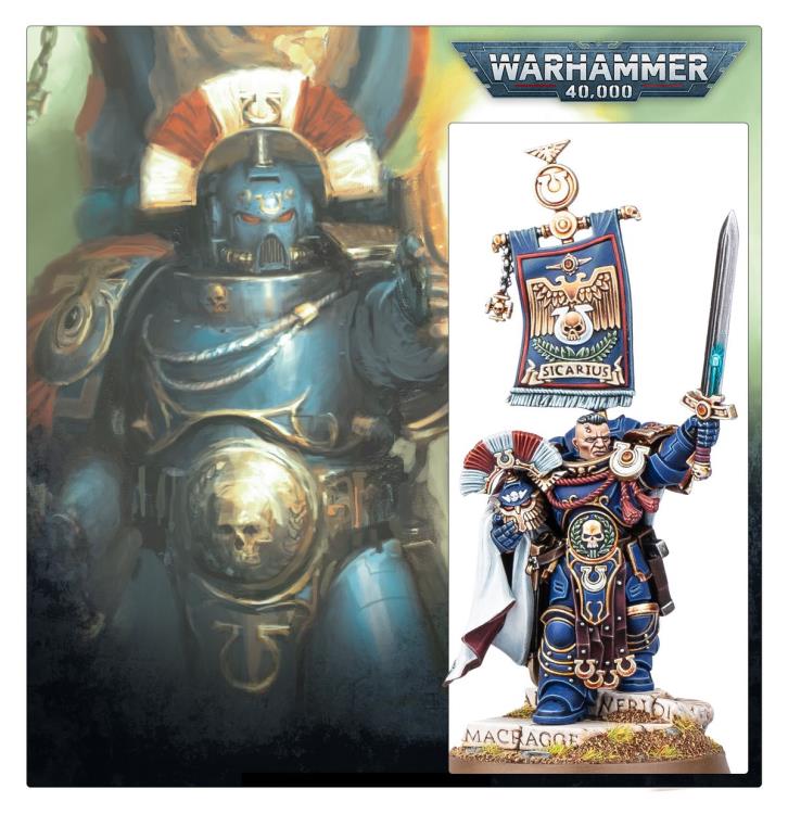 Warhammer 40,000 Ultramarines Cato Sicarius Citadel Miniature Gallery Image 5