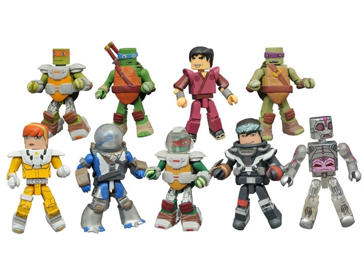 Teenage Mutant Ninja Turtles Minimates Series 5 Box of 18 Figures Gallery Image 1