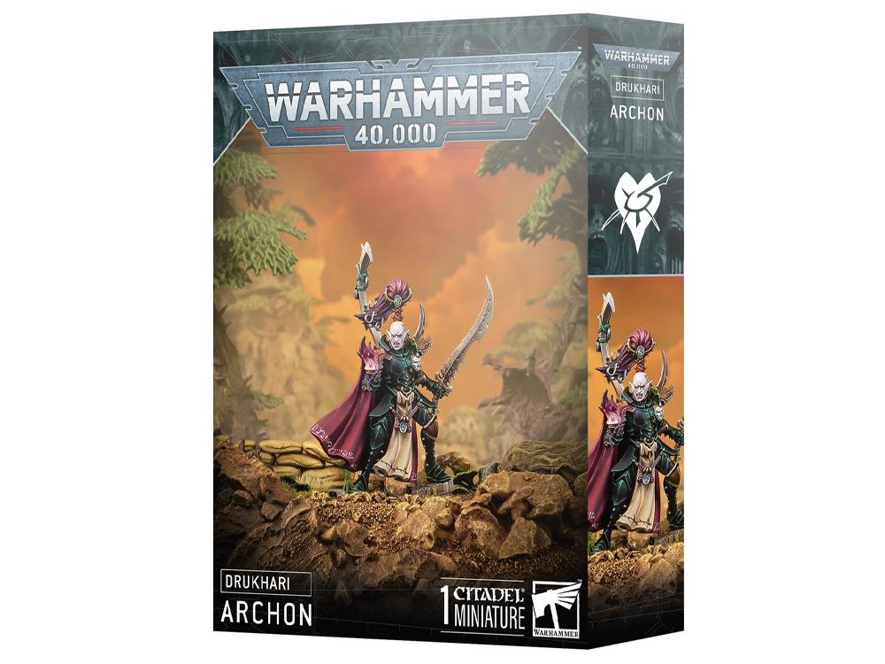 Warhammer 40,000 Drukhari Archon Citadel Miniature Gallery Image 1