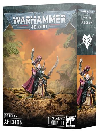 Warhammer 40,000 Drukhari Archon Citadel Miniature Gallery Image 2