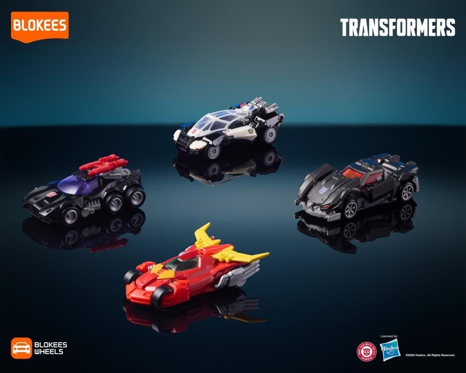 Transformers Blokees Wheels C01 Roll Out Box of 12 Random Models