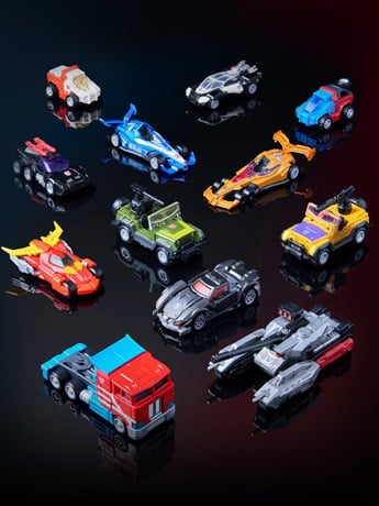 Blokees Wheels トランスフォーマー ビークル C01 12種セット Transformers Blokees Wheels C01 Roll Out Box of 12 Random Models