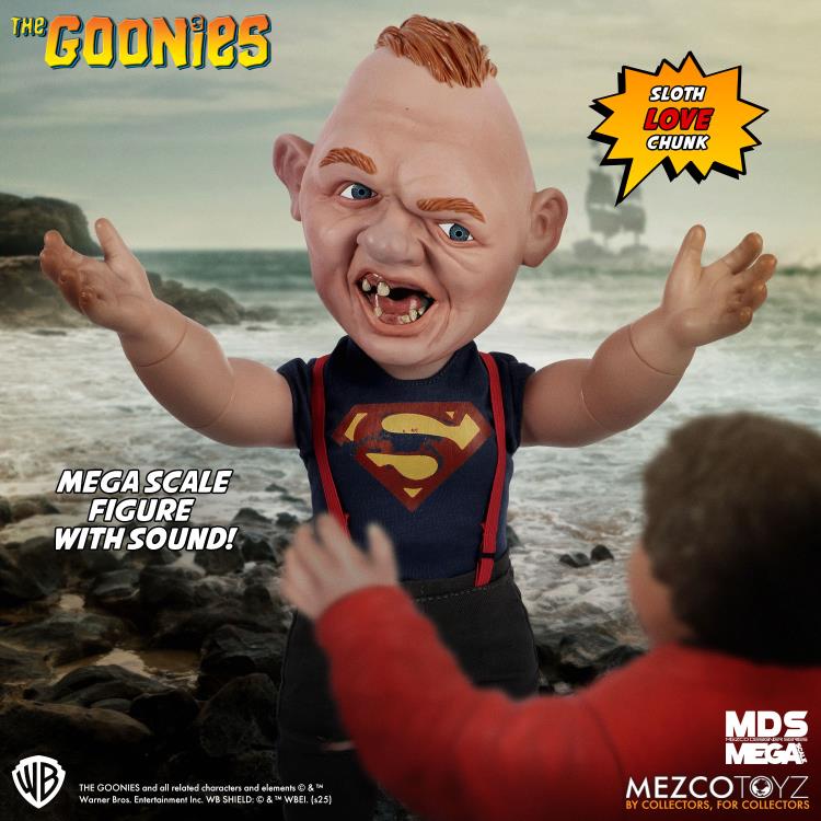 The Goonies Mezco Designer Series Mega Scale Talking Sloth Gallery Image 8