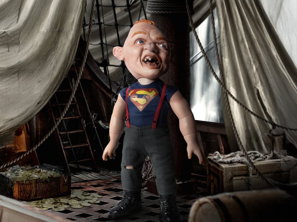 The Goonies Mezco Designer Series Mega Scale Talking Sloth Gallery Image 1