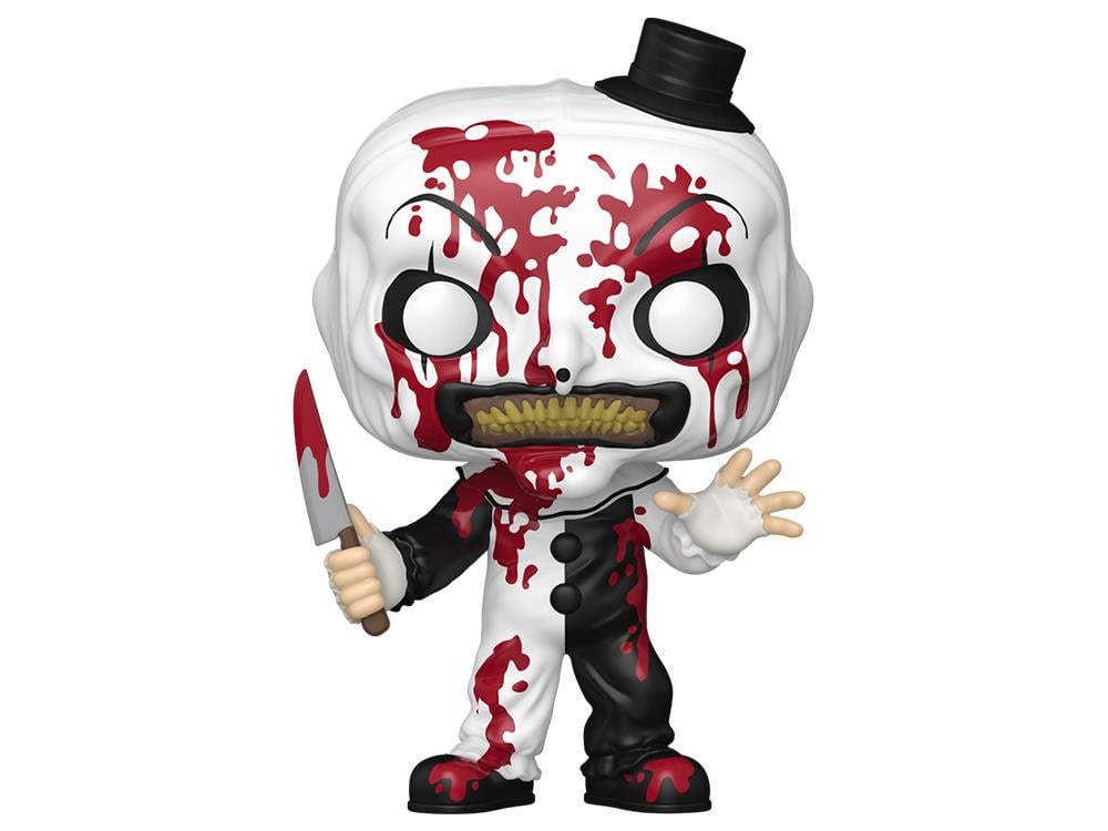 Terrifier 3 Pop! Movies #1948 Art the Clown with Knife (Bloody) Limited Edition Exclusive Gallery Image 1
